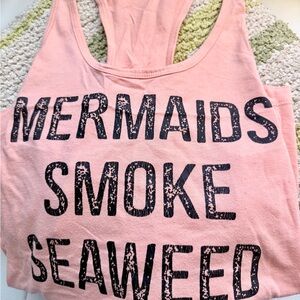 Coral Graphic Tank Top